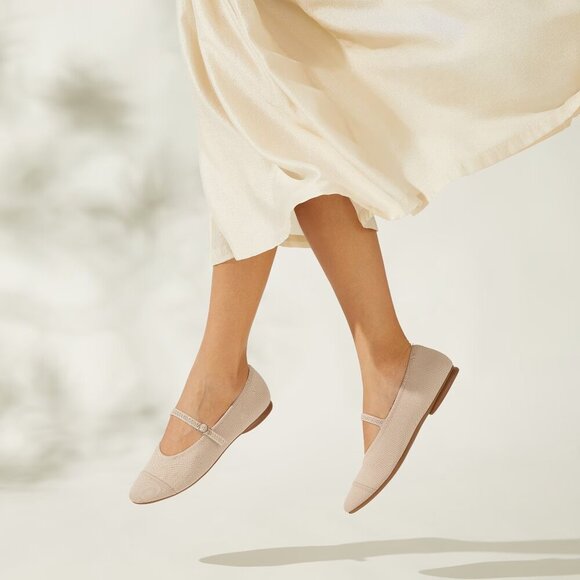 VIVAIA Tamia Mary-Jane Almond Upgraded AdaptAll Strap EU 40 US 9 NWOB - Picture 10 of 11